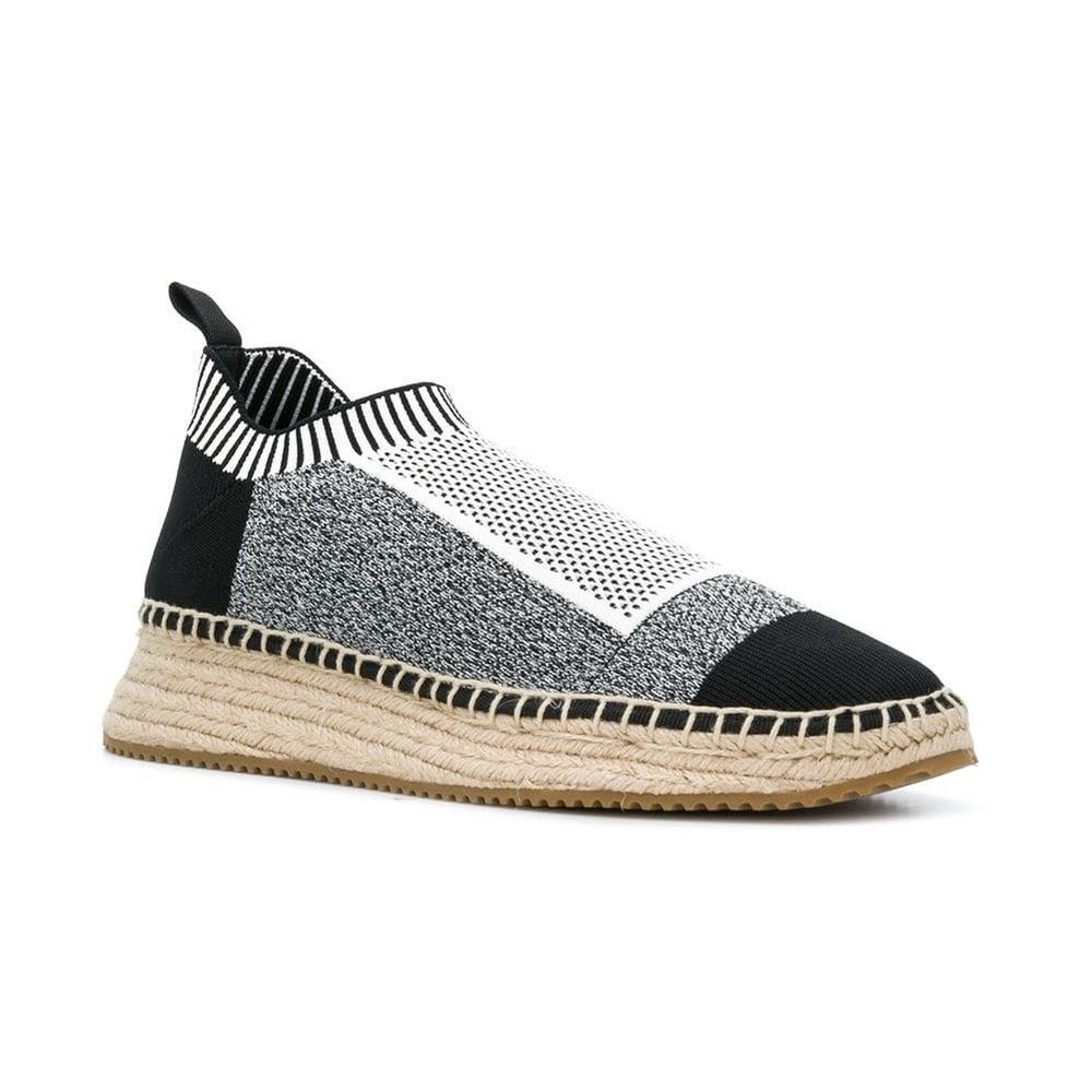 ALEXANDER WANG dylan low combo knit espadrilles